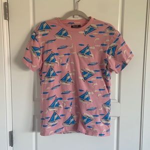 PINK DOLPHIN T-SHIRT IN PINK